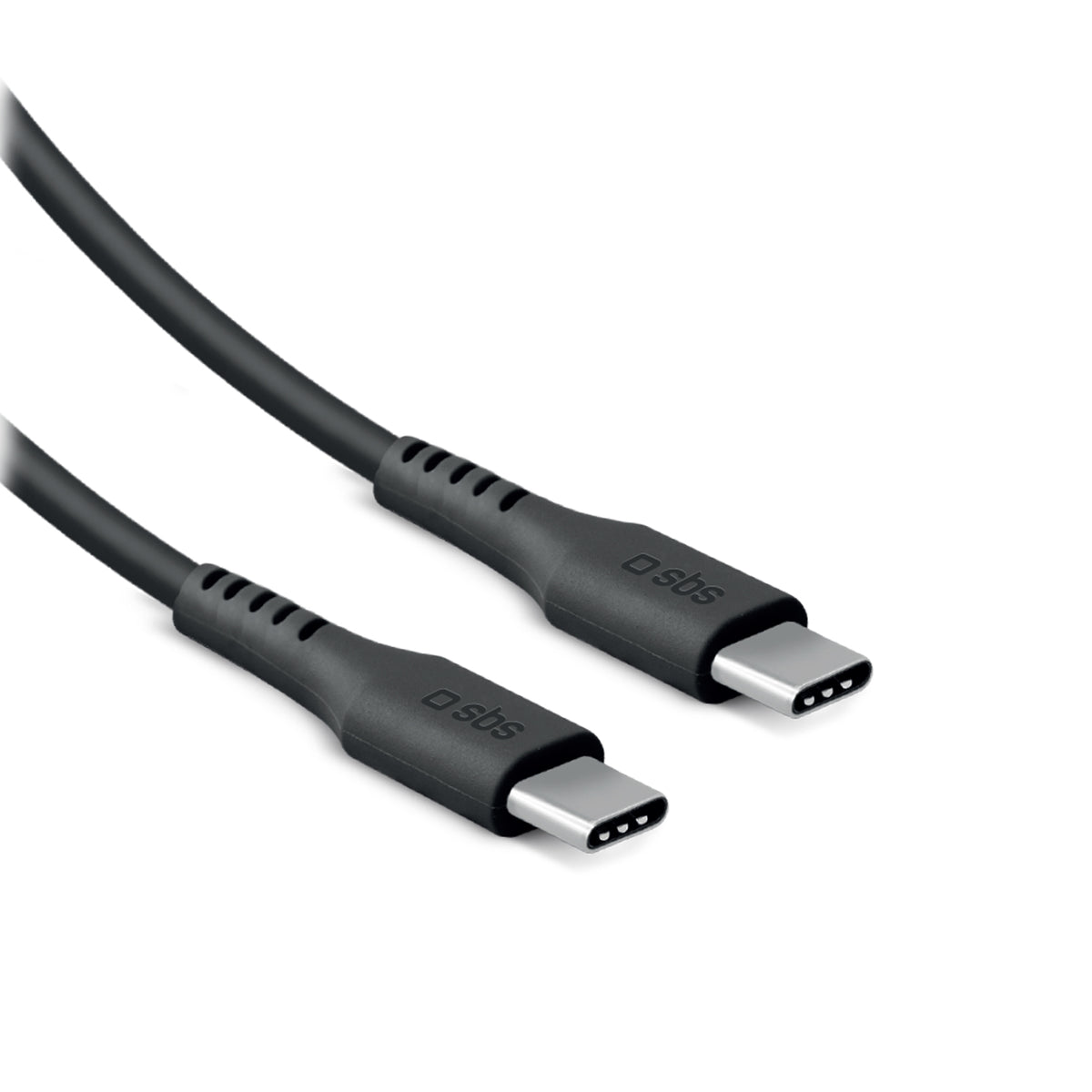 USB-C 2.0 cable 60W, 2 metres, for charging and data transfer