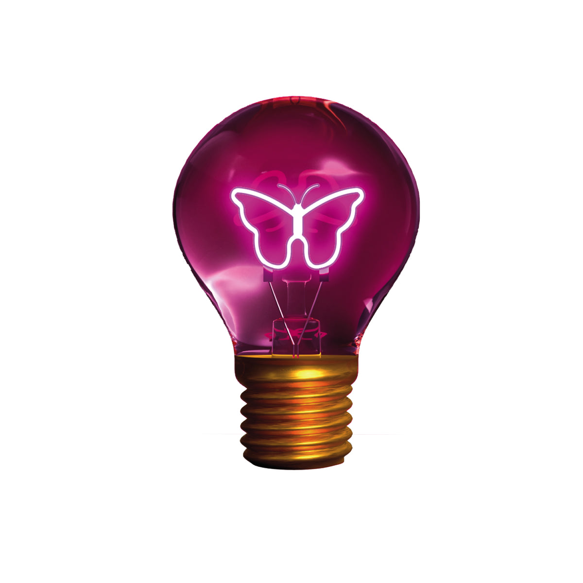 Decorative rechargeable table lamp "Butterfly"