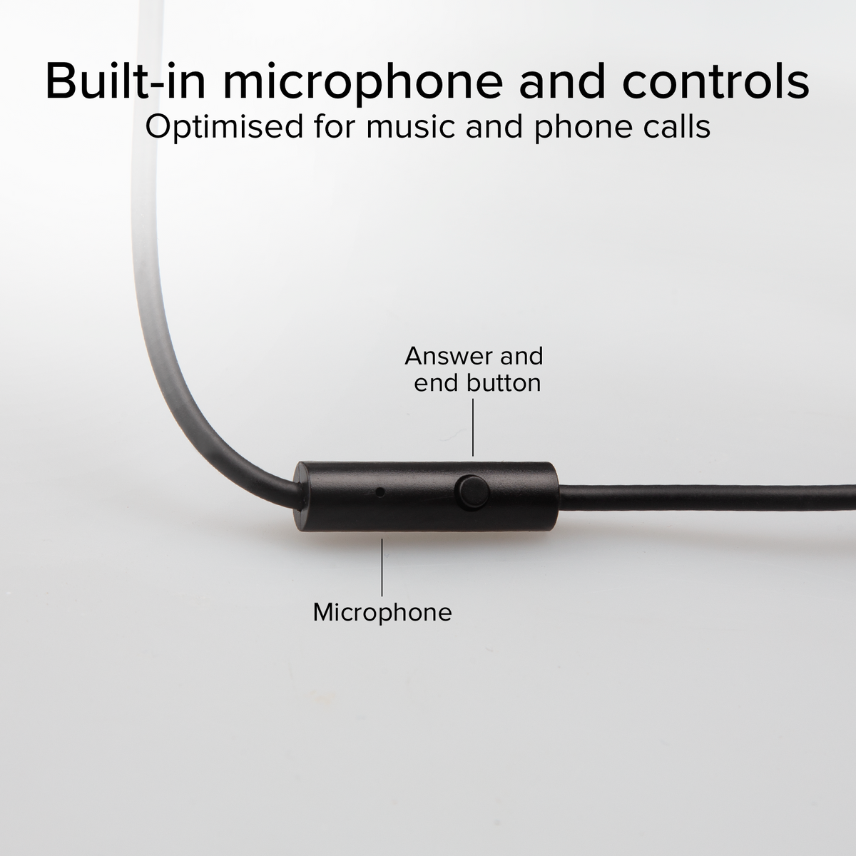 Auriculares con cable con USB-C y almohadillas blandas giratorias