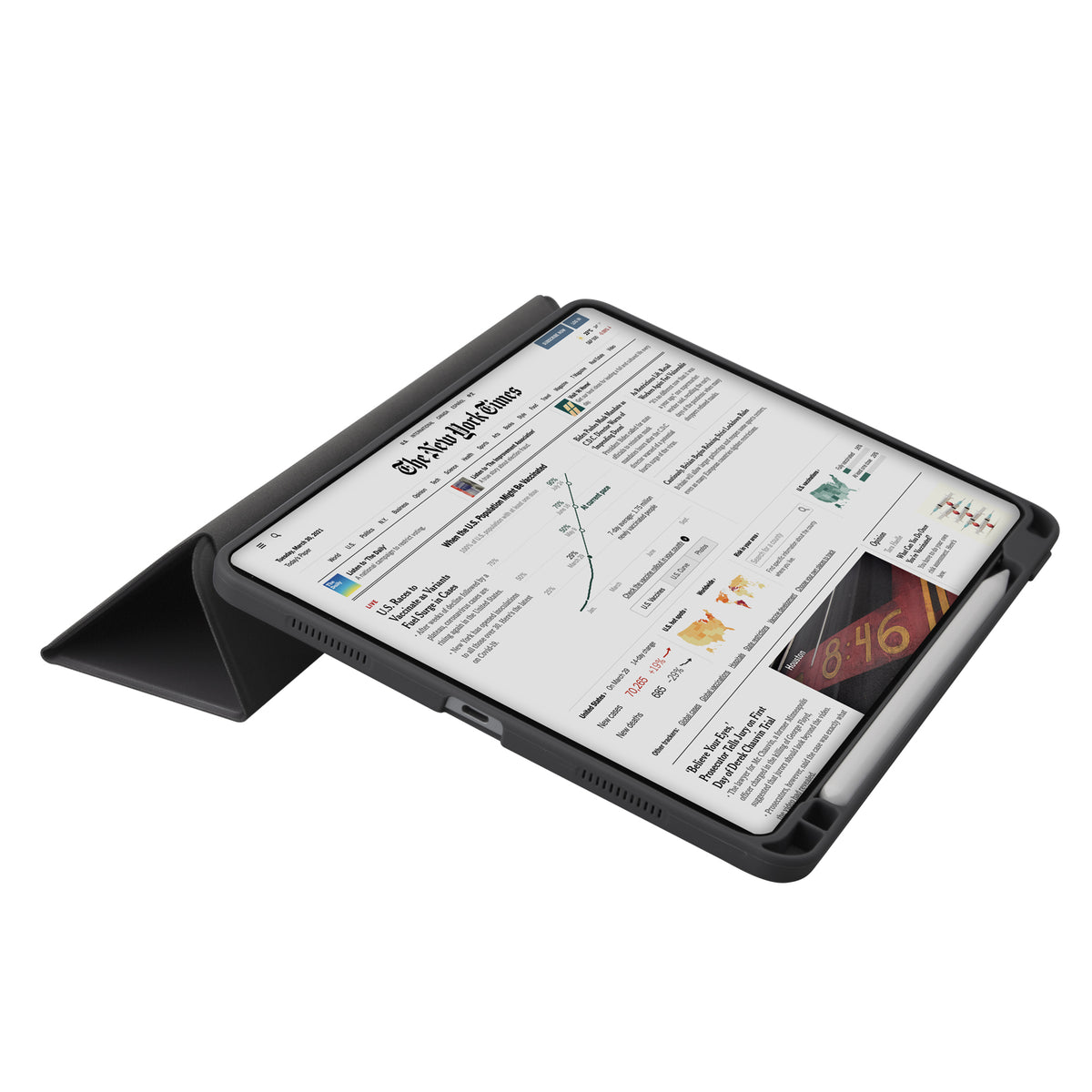 Book Case Stand with pen holder for iPad Air 11" 2025/2024 / iPad Pro 11" 2021/2020