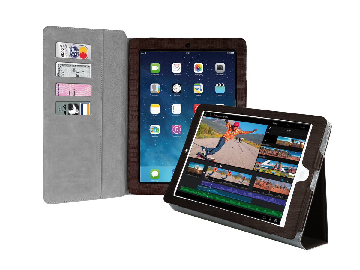 Hülle im Hochformat BOOKSTYLE für iPad, iPad Air 2, iPad 9.7 2017