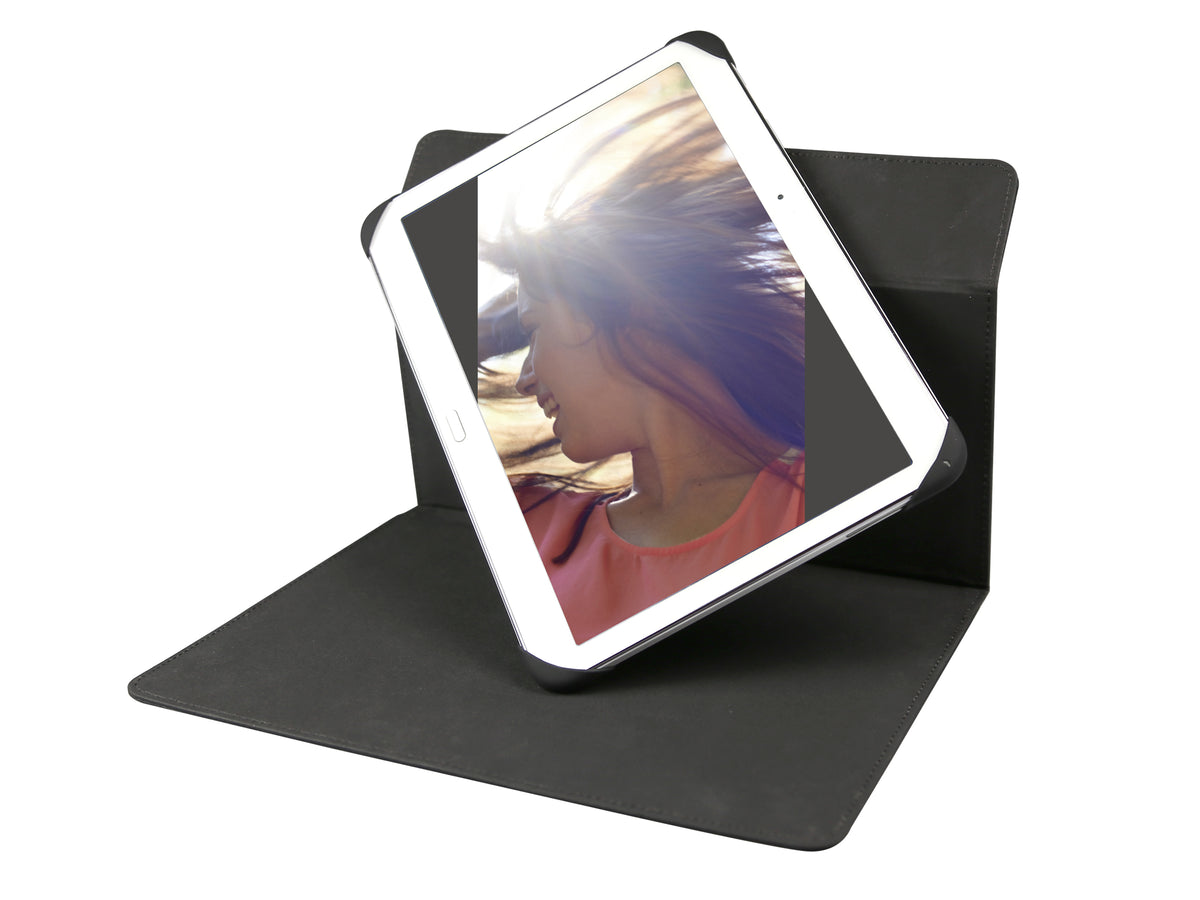 Klapphülle in universellem Hochformat Rotation für Tablet bis zu 11''