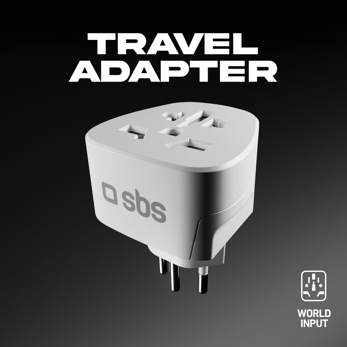 Adaptador de viaje universale Tipo J - Enchufe Suiza