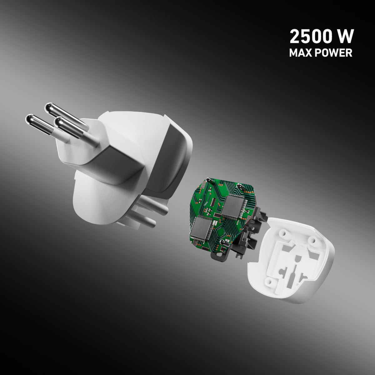 Adaptador de viaje universale Tipo J - Enchufe Suiza