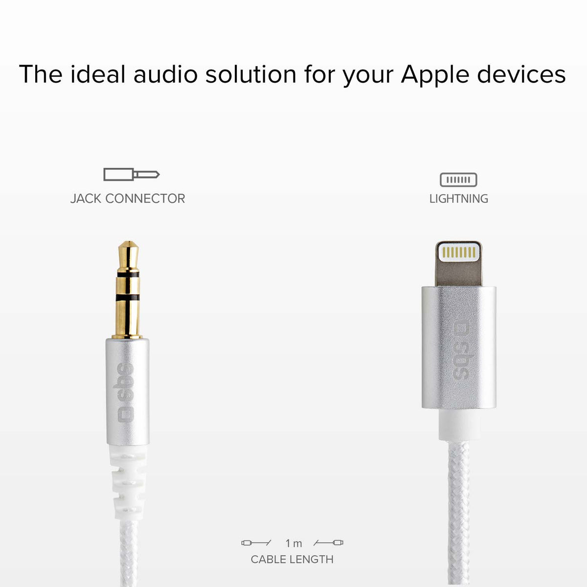 Adaptador para clavija Jack de 3,5 mm