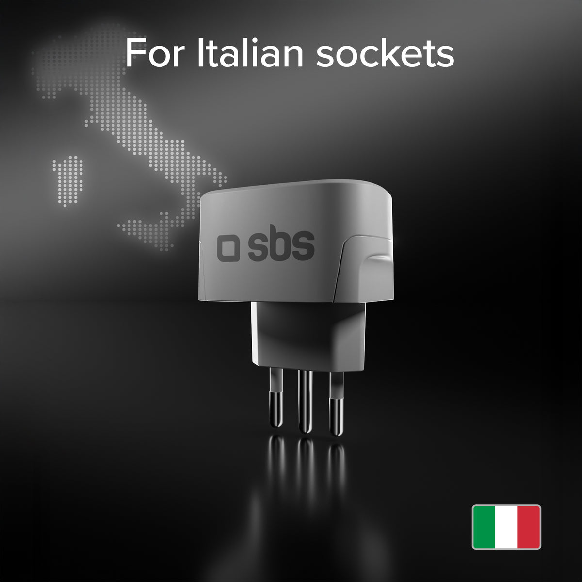 Type C Universal Travel Adapter - Italian Plug