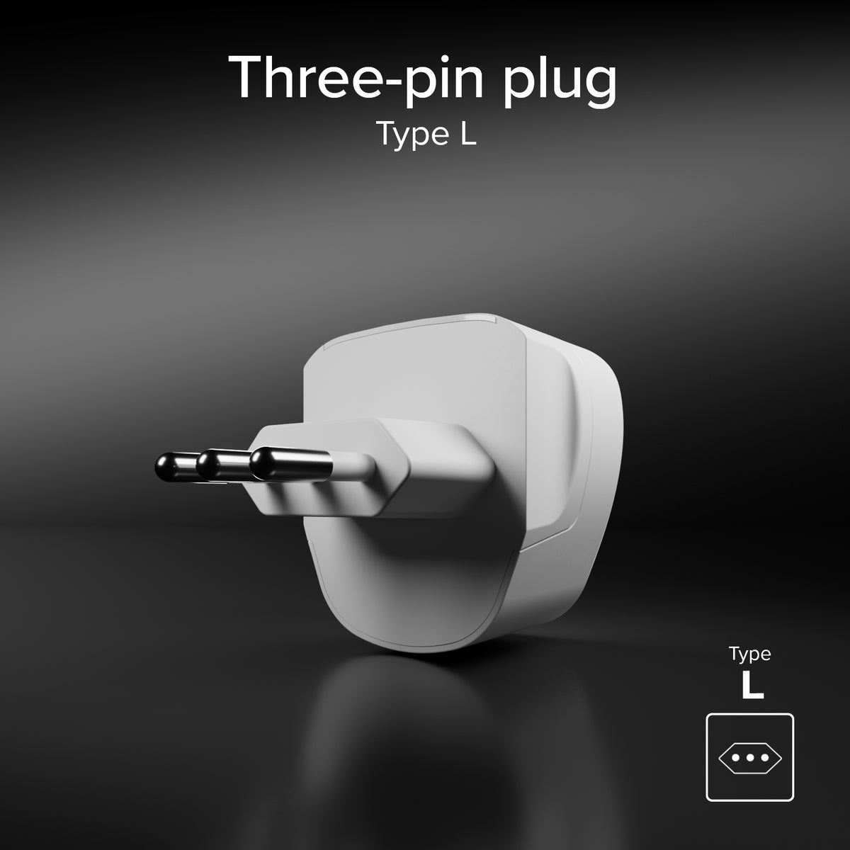 Type C Universal Travel Adapter - Italian Plug
