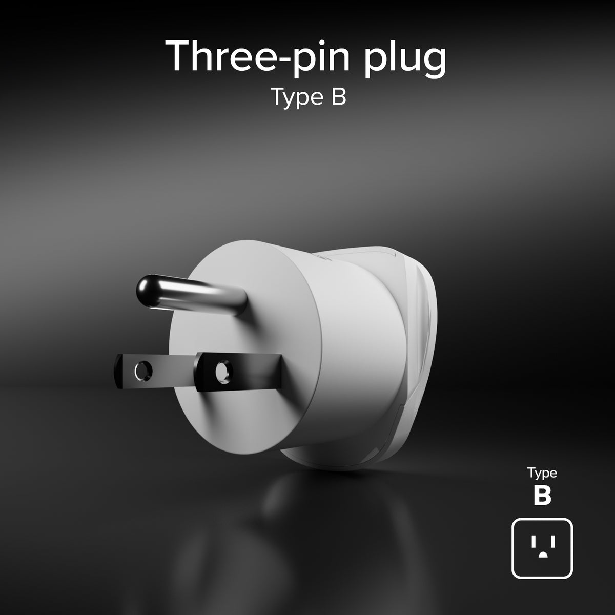 Type B Universal Travel Adapter - American Plug