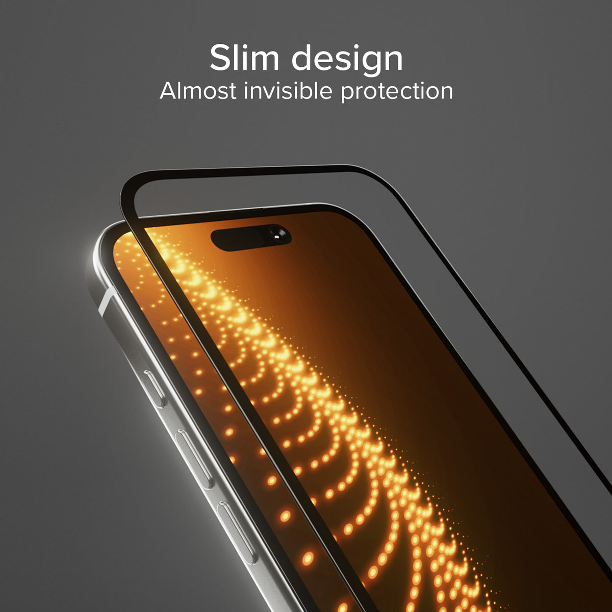 Cristal ultraresistente para iPhone 17 con tecnología D30 con aplicador