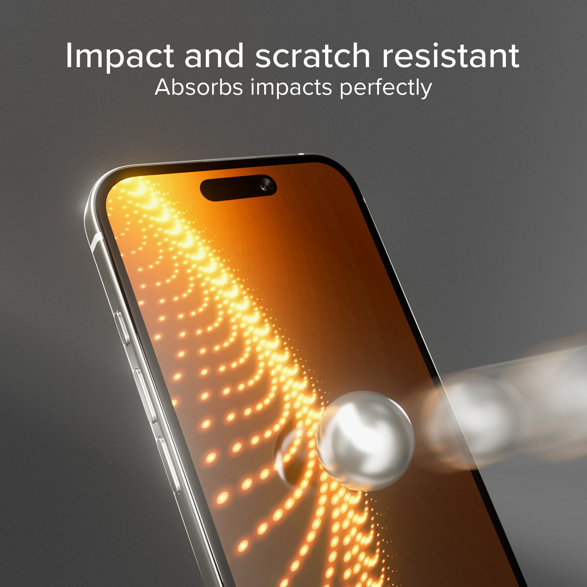 Cristal ultraresistente para iPhone Air con tecnología D30 con aplicador