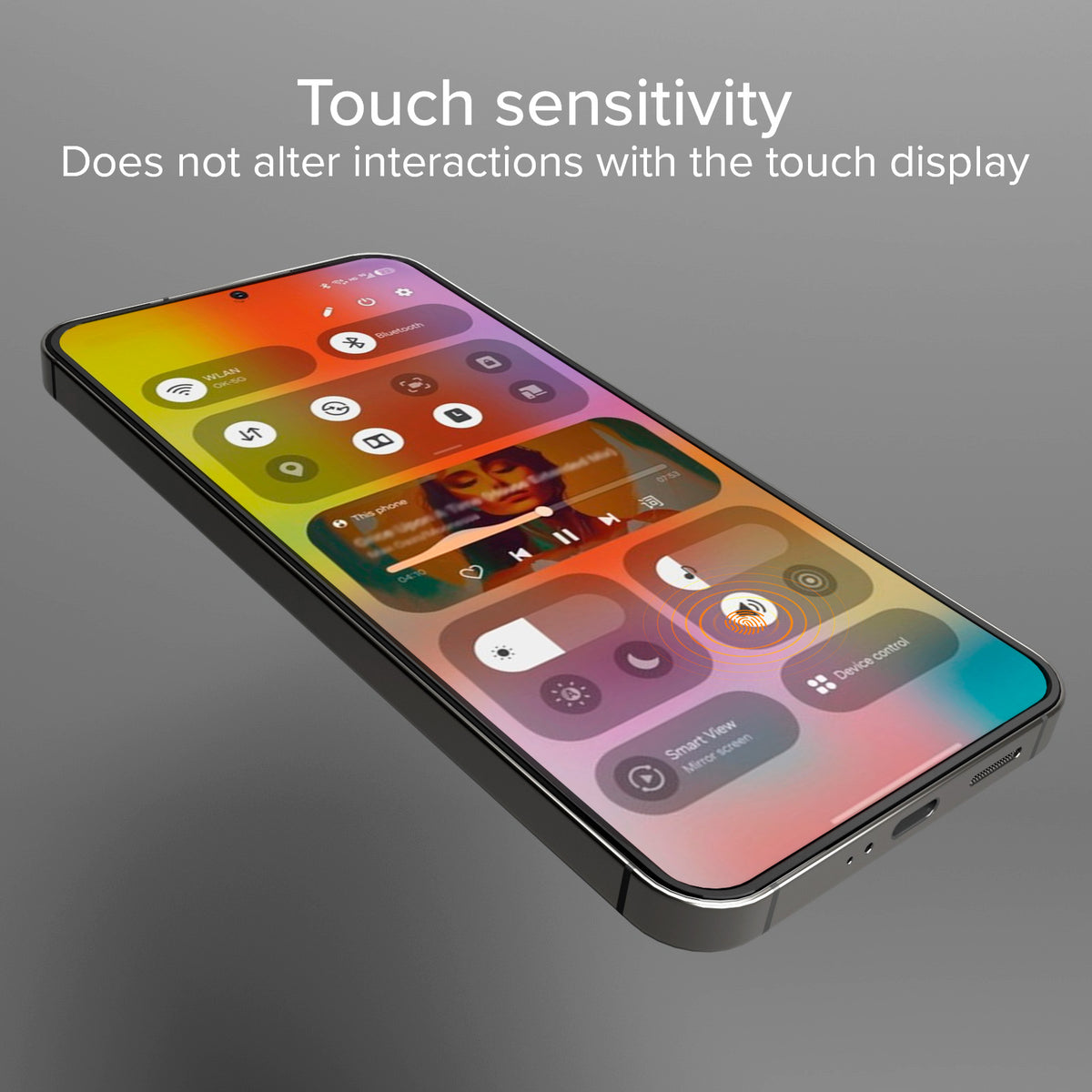 Vitre ultra-résistante pour Samsung S26 Plus avec technologie D3O et applicateur