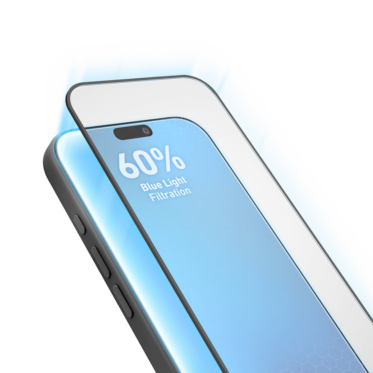 Full Cover Schutzglas Anti-Blaulicht mit Eyesafe® CPF60 Technologie für iPhone 18 Pro Max/17 Pro Max/16 Pro Max