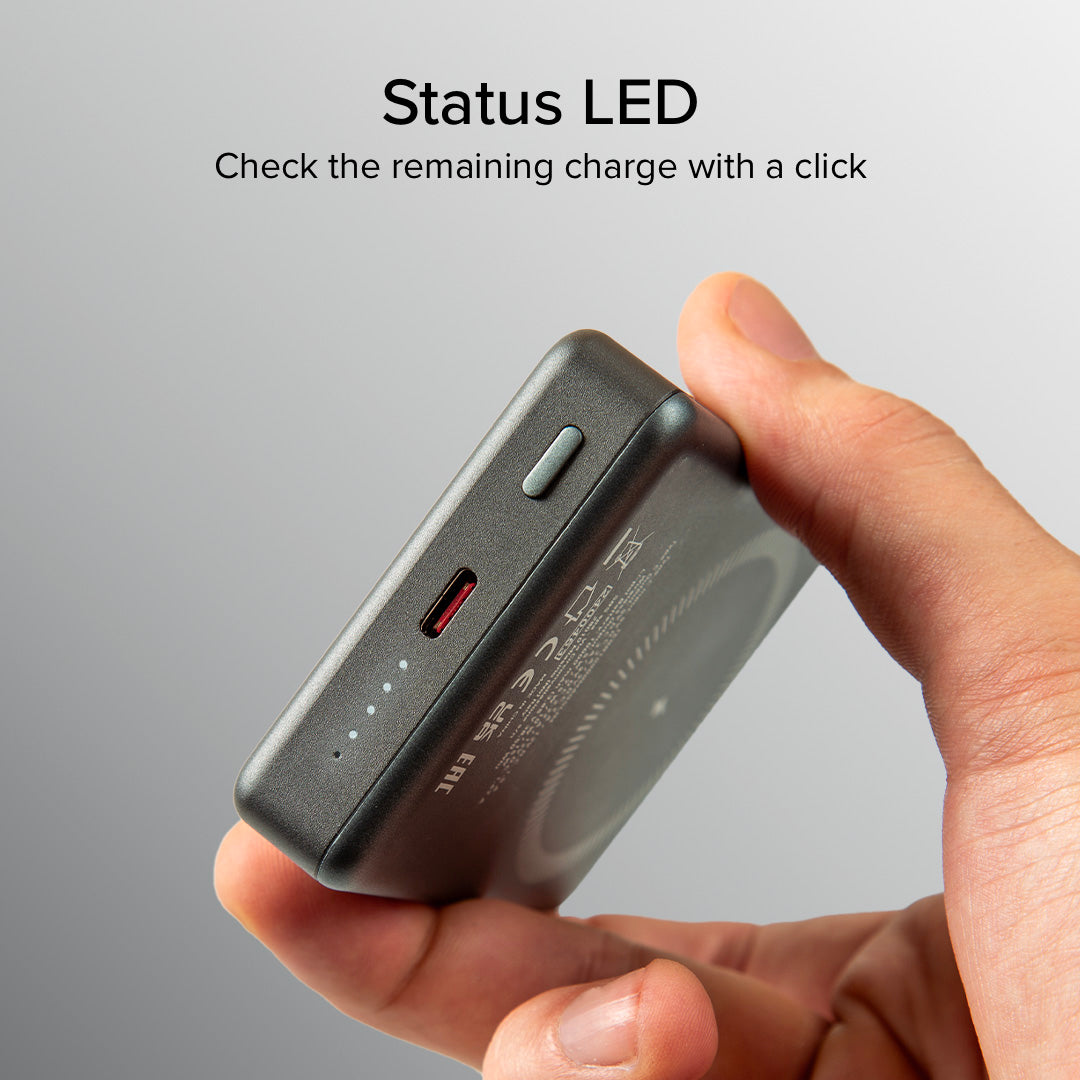 Power bank 10000 mAh compatible con MagSafe