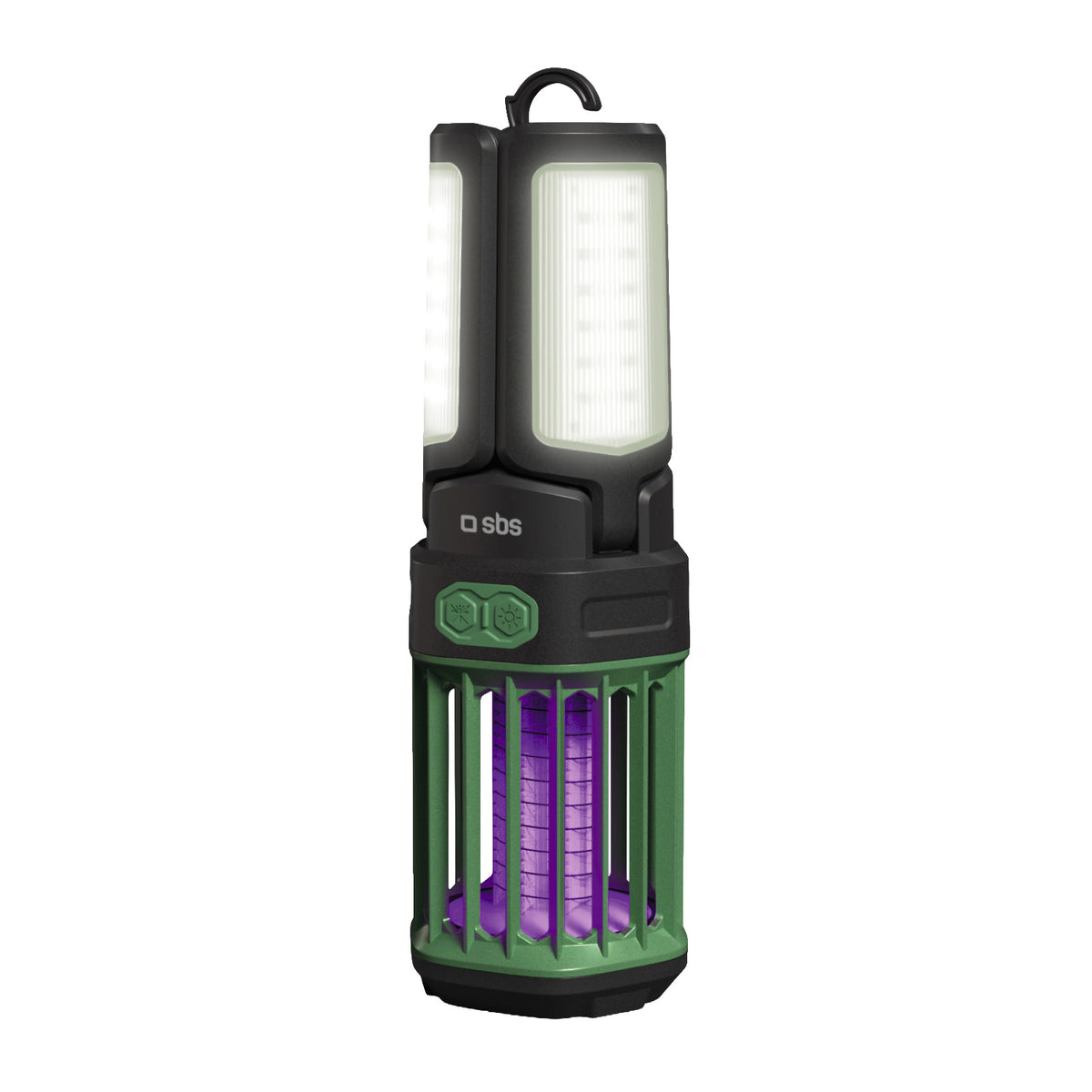 Outdoor lantern with 3000 mAh Power Bank and mosquito-repellent light
