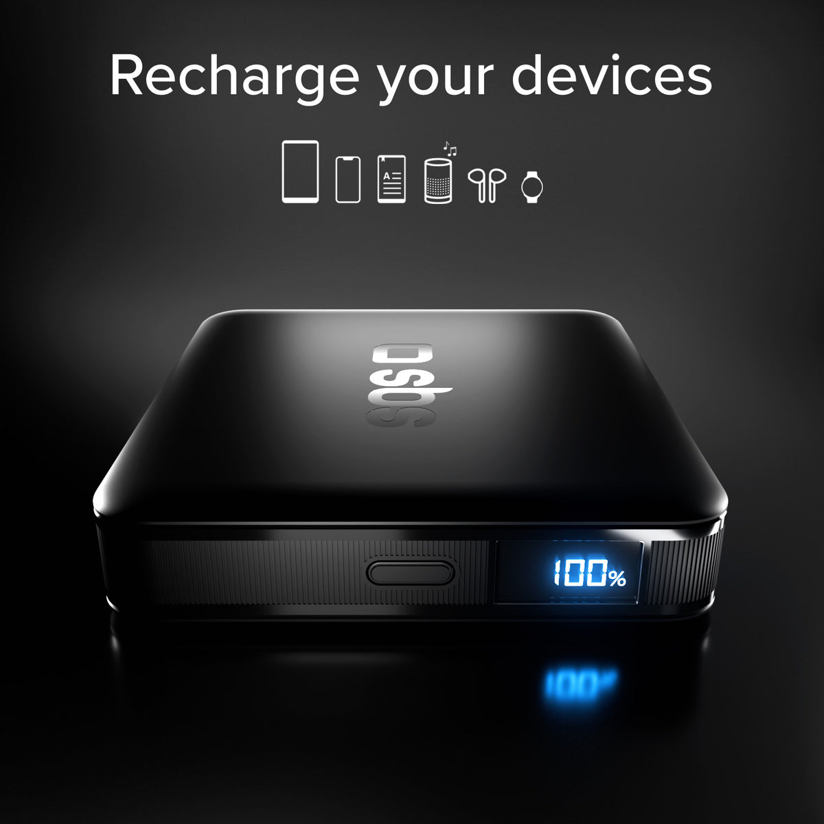 SBS 5000 mAh Power Bank – Ultra-Compact and High-Density Design