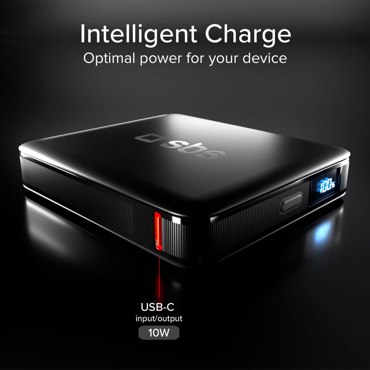 SBS 5000 mAh Power Bank – Ultra-Compact and High-Density Design