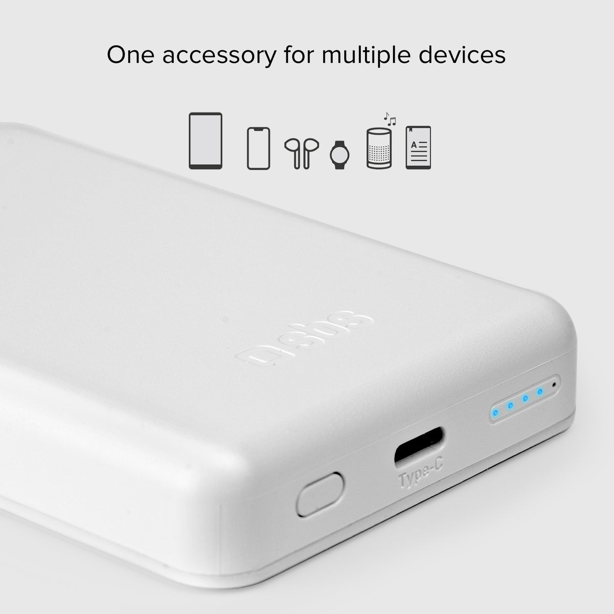 Powerbank magnética inalámbrica de 5000 mAh