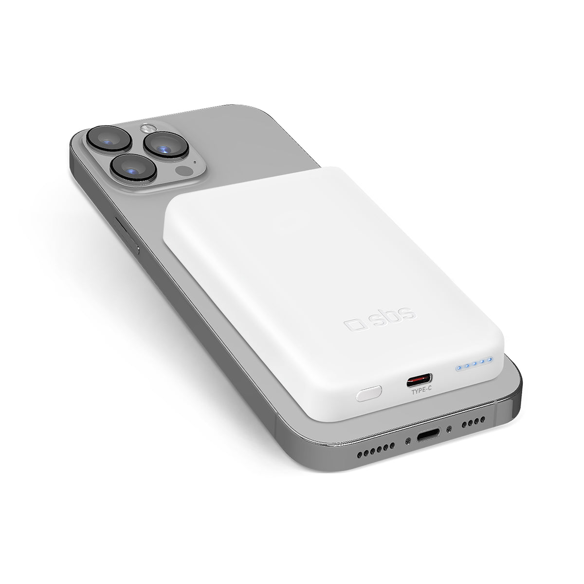 Powerbank magnética inalámbrica de 5000 mAh