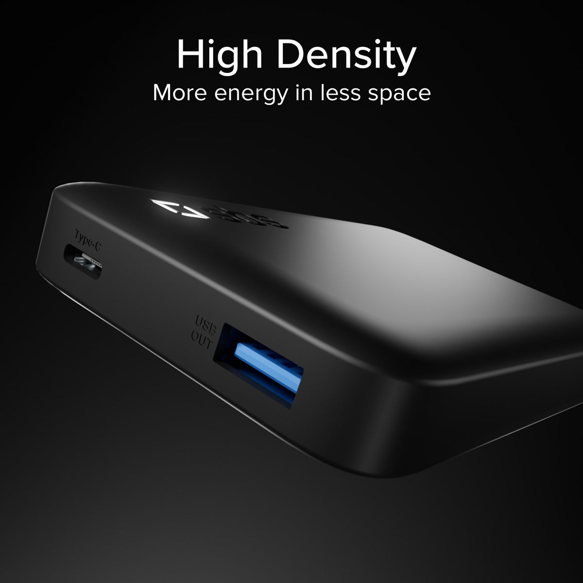 Batería externa SBS 10000 mAh Alta Densidad - Compacta con puertos USB-C y USB-A