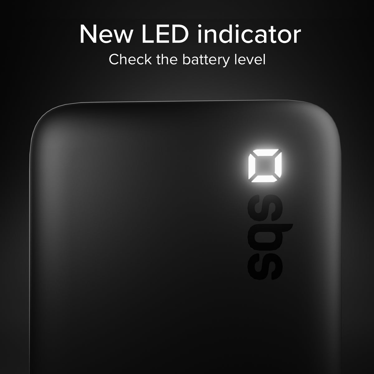 10,000 mAh High-Density Power Bank with PD, USB-C and USB-A
