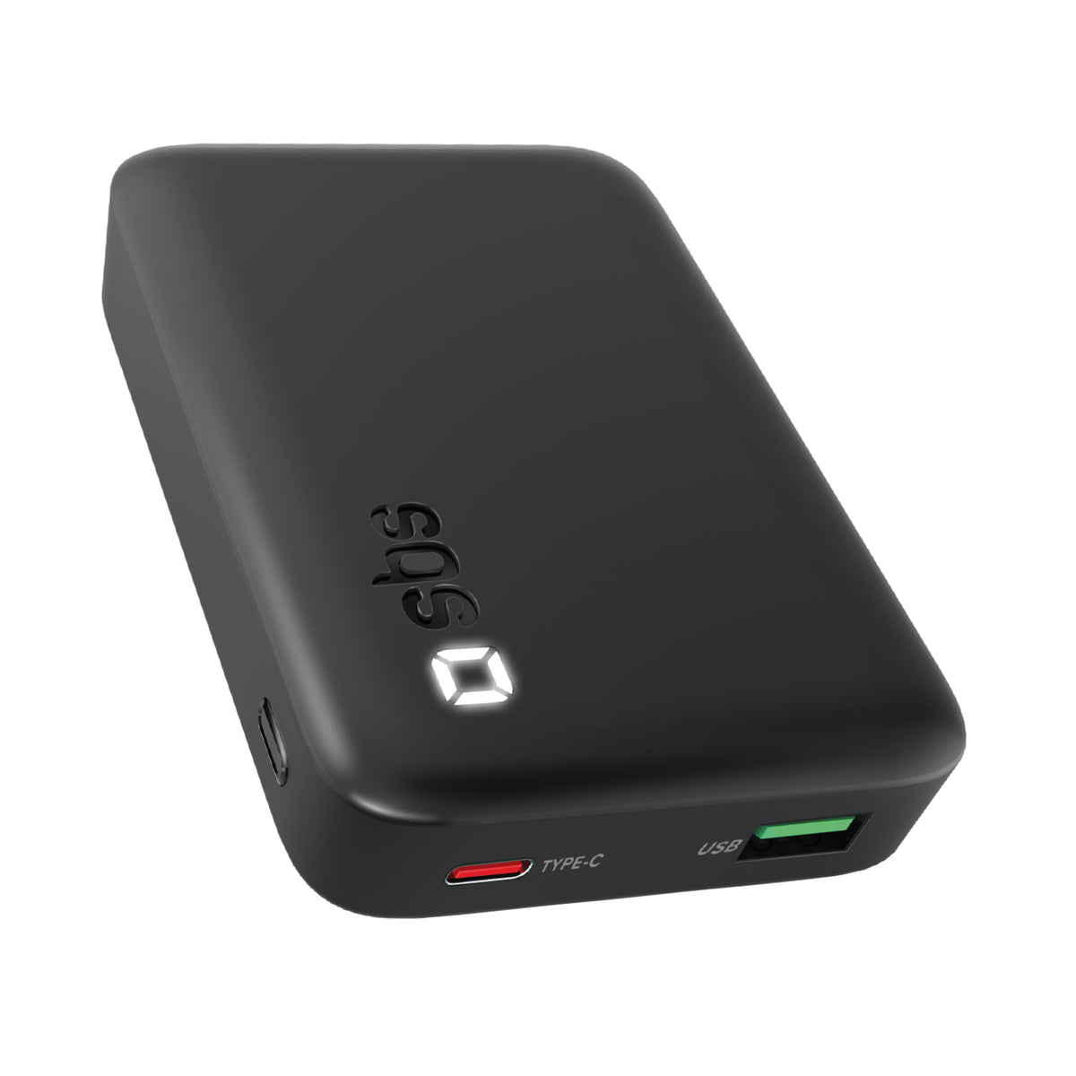10,000 mAh High-Density Power Bank with PD, USB-C and USB-A