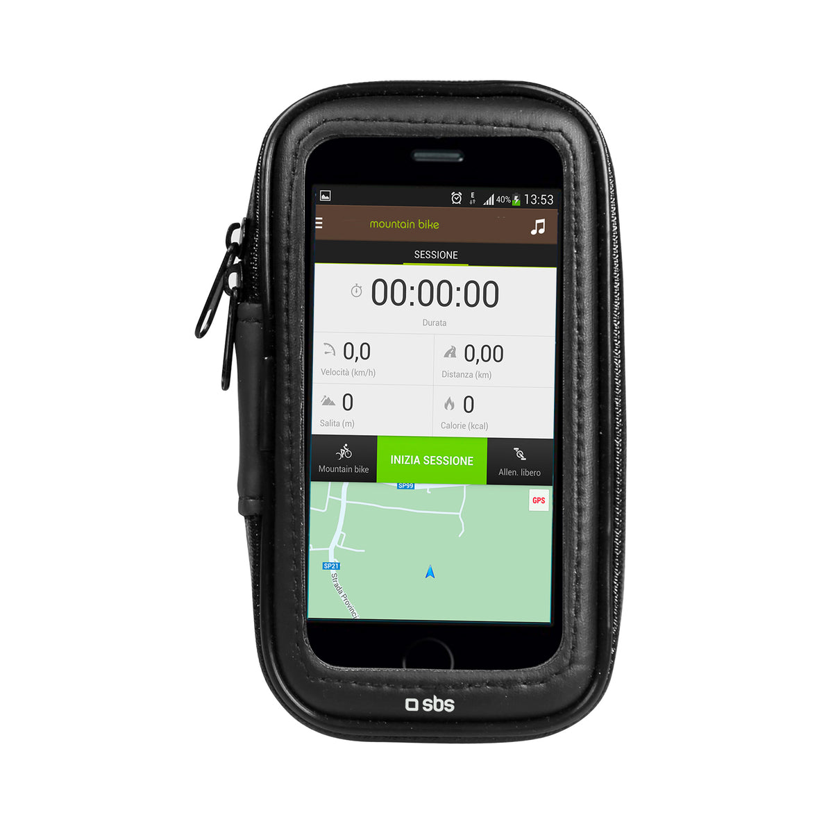 Supporto da bici universale per smartphone fino a 5,5"