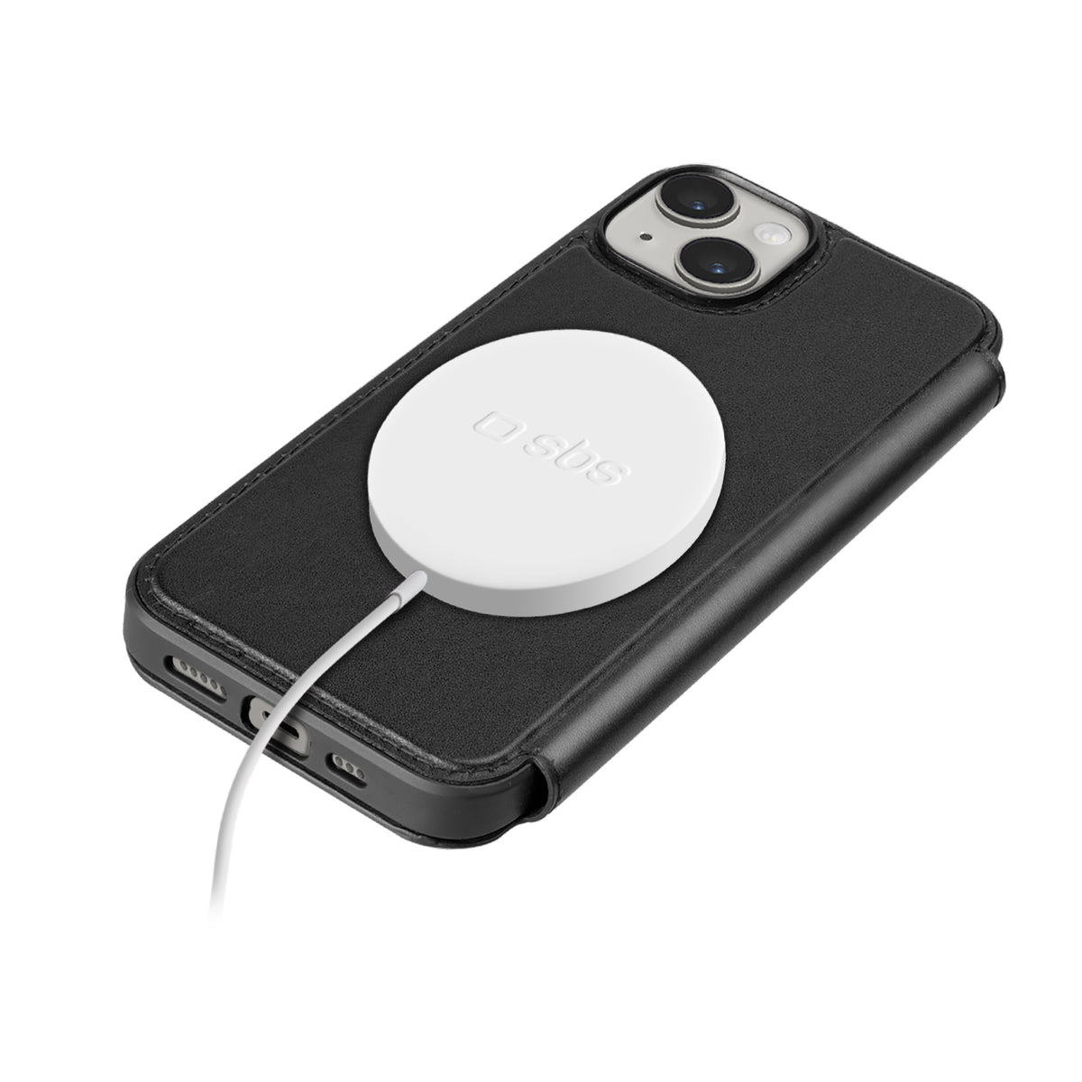 Funda tipo libro compatible con MagSafe para iPhone 14/13
