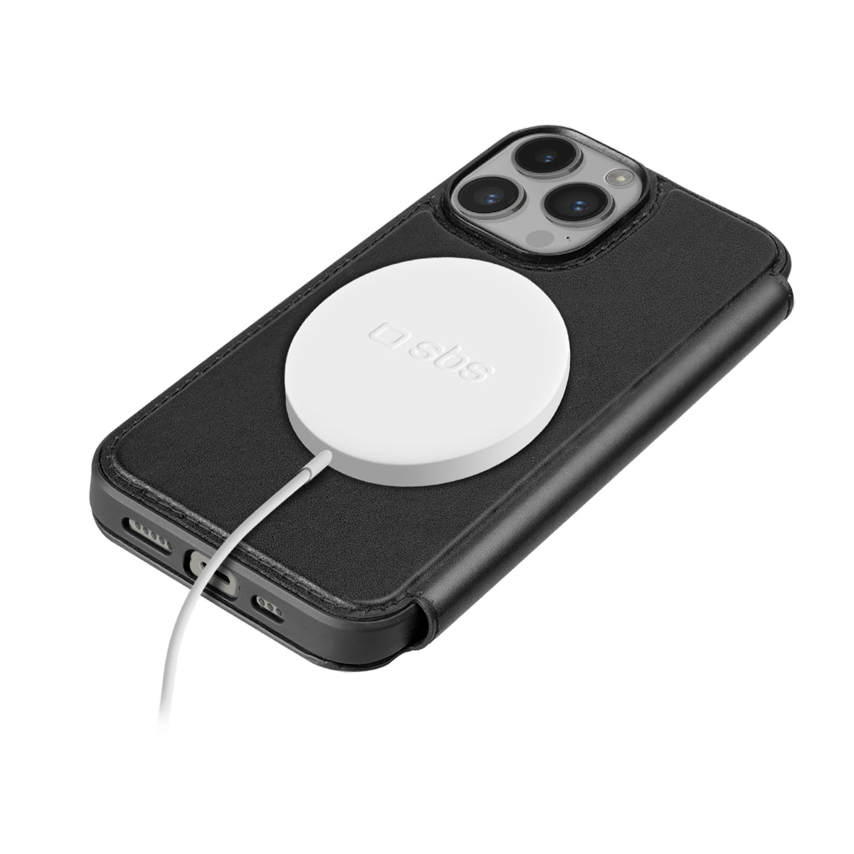 Funda tipo libro compatible con MagSafe para iPhone 14 Pro