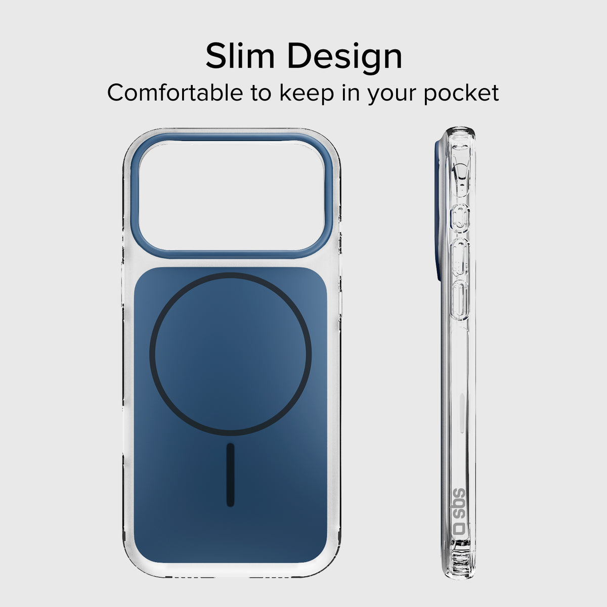 MagSafe-kompatible Magnethülle mit stoßfesten Ecken für das iPhone 18 Pro/17 Pro