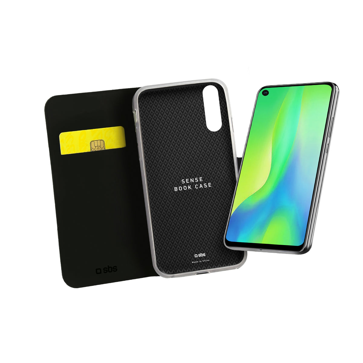 Klapphülle im Hochformat Sense für Huawei P30