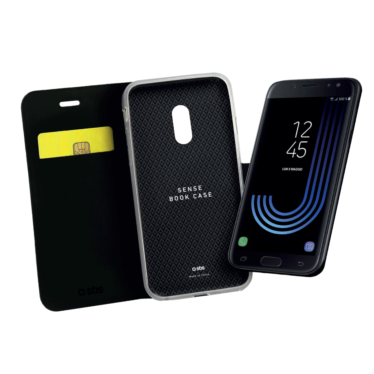 Funda Book Sense para el Samsung Galaxy J3 2017