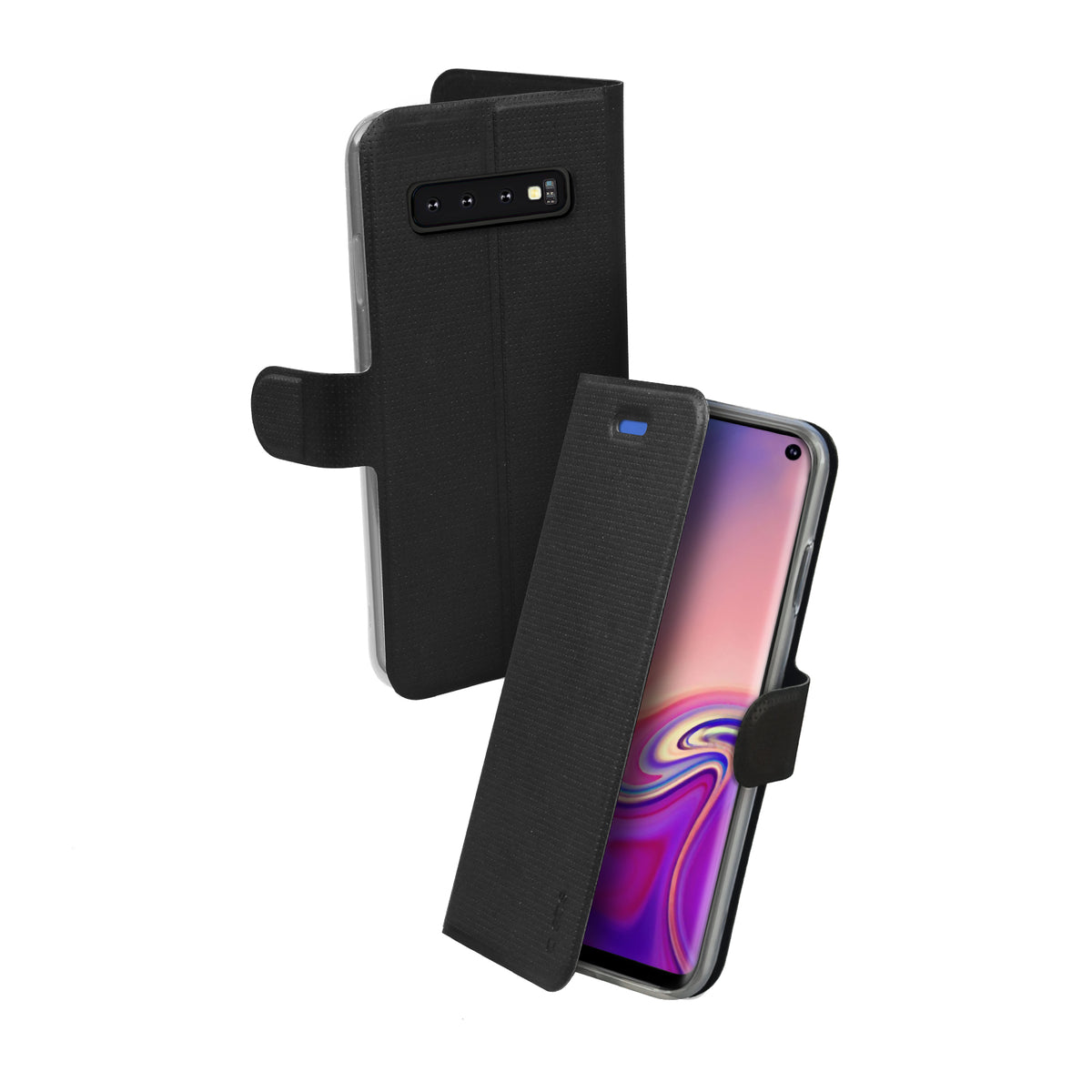 Klapphülle im Hochformat Sense für Samsung Galaxy S10