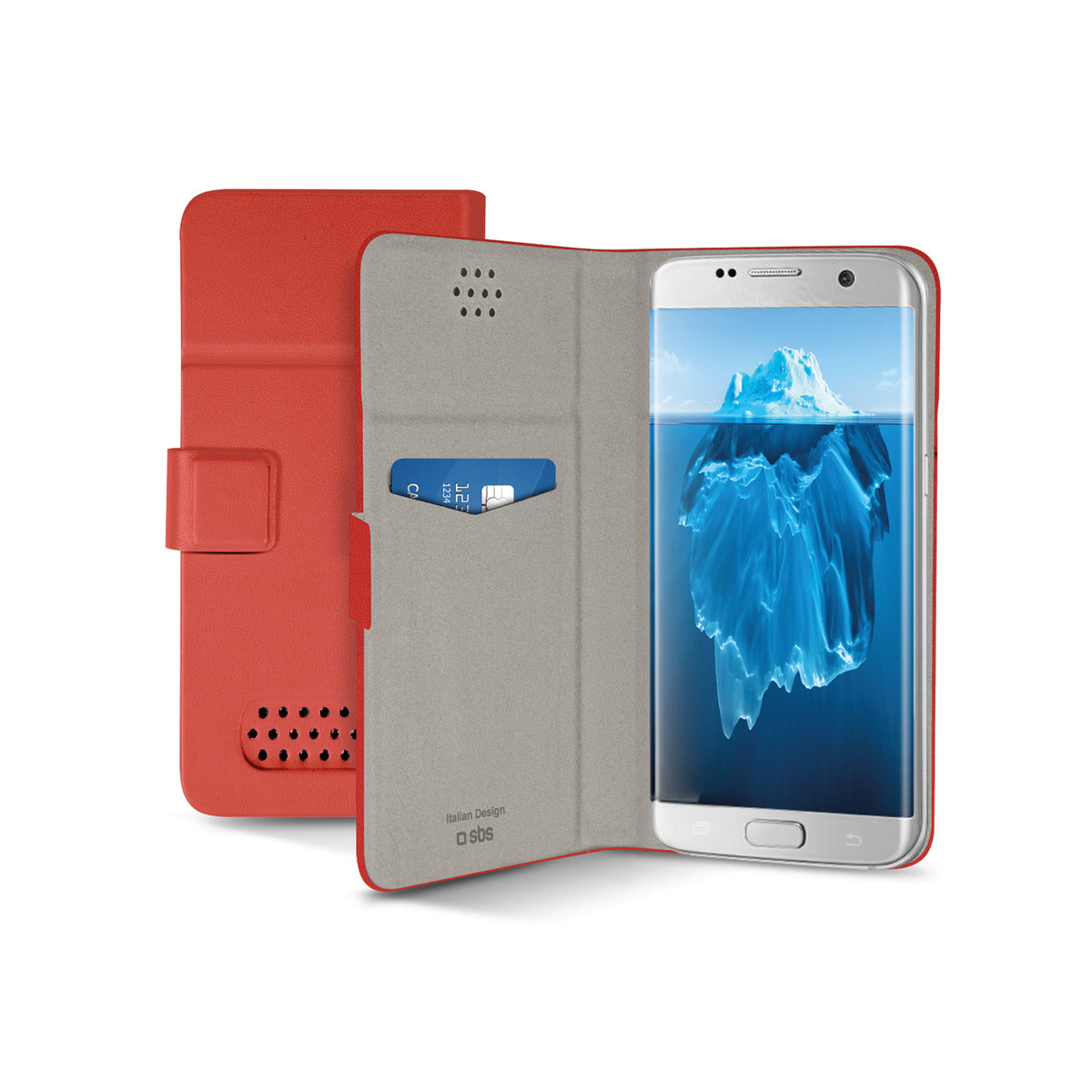 Hülle Bookslim Universal für Smartphones bis zu 5,5''