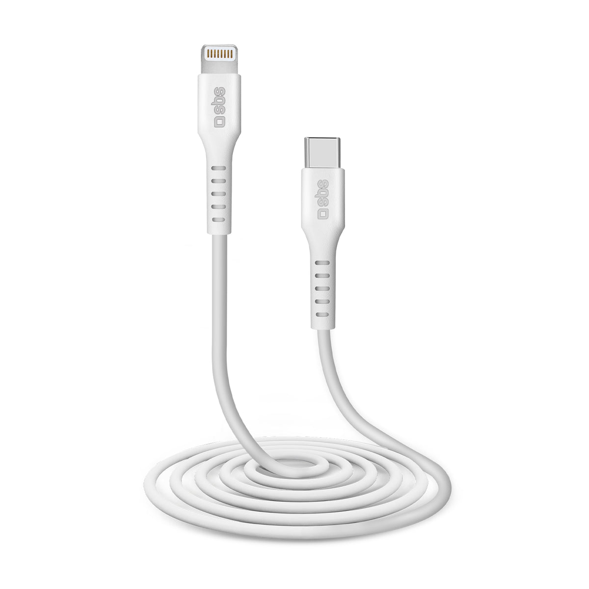 Cable de datos y carga Lightning - Tipo C de 2 metros de largo