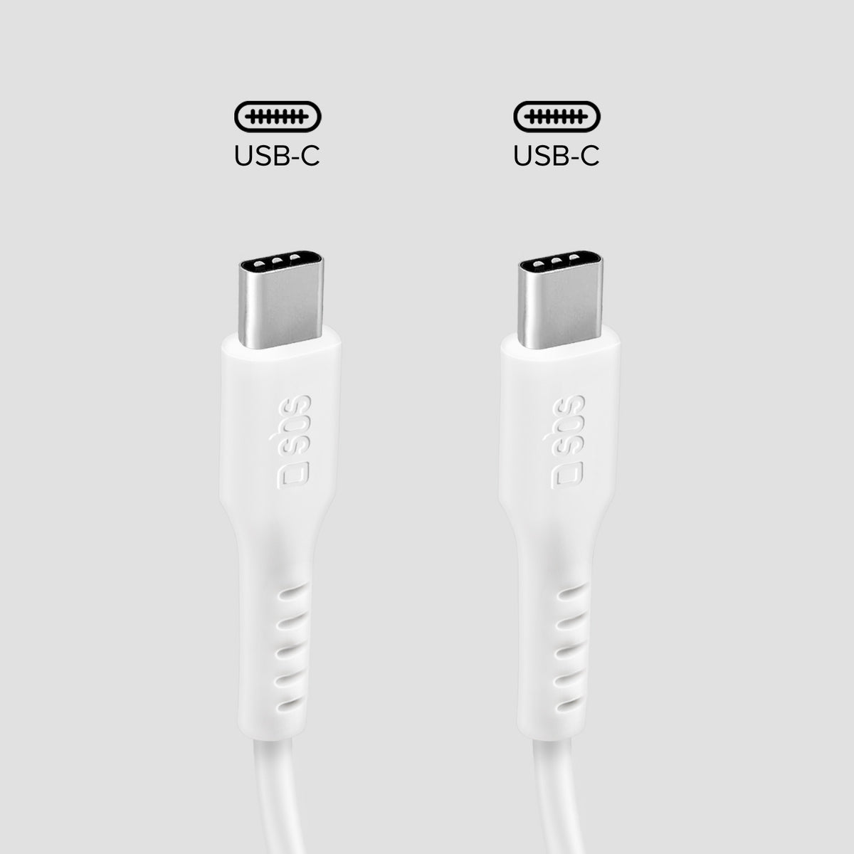 Cable para datos y carga USB-C - USB-C de 1 metro