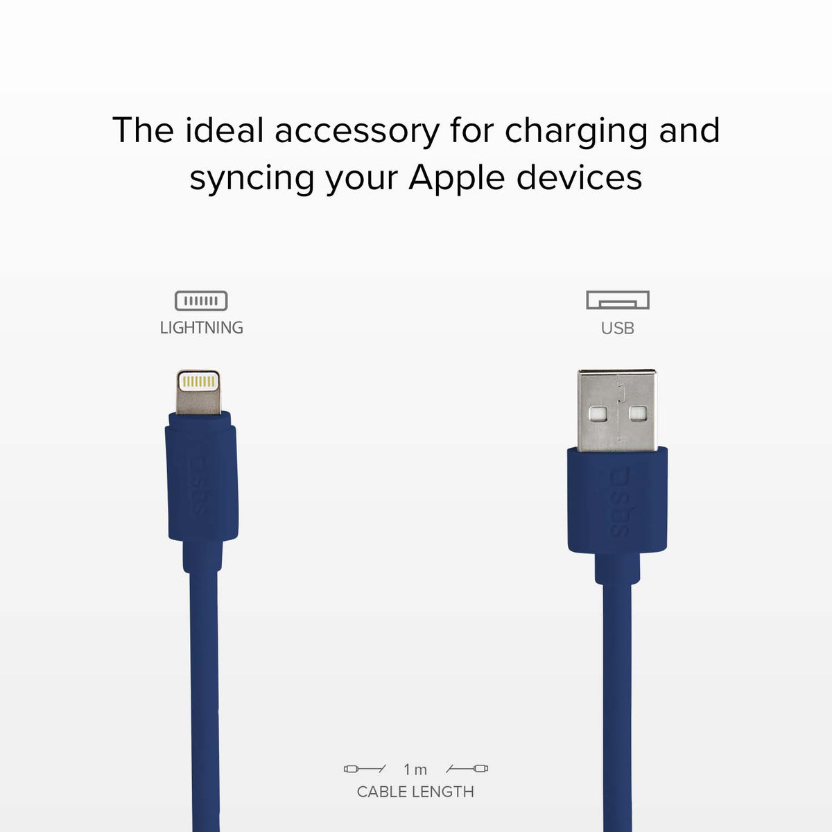 Cable de datos y de carga Lightning Colección Polo