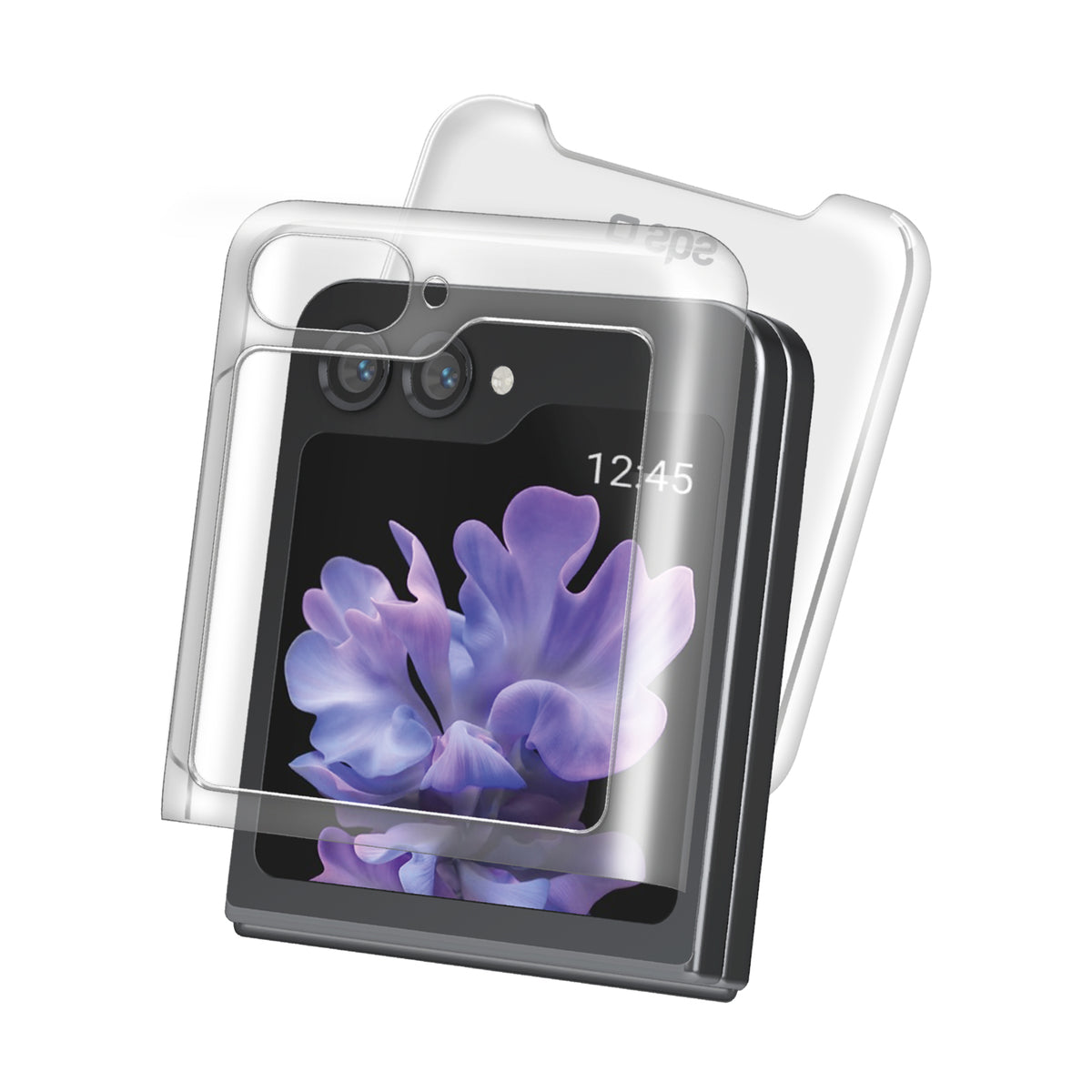 Carcasa Crystal para Samsung Z Flip 5