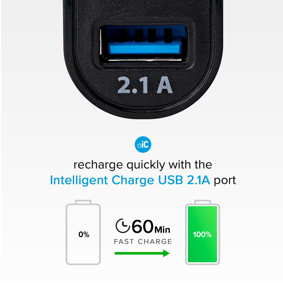 Cargador de coche USB – Carga Rápida