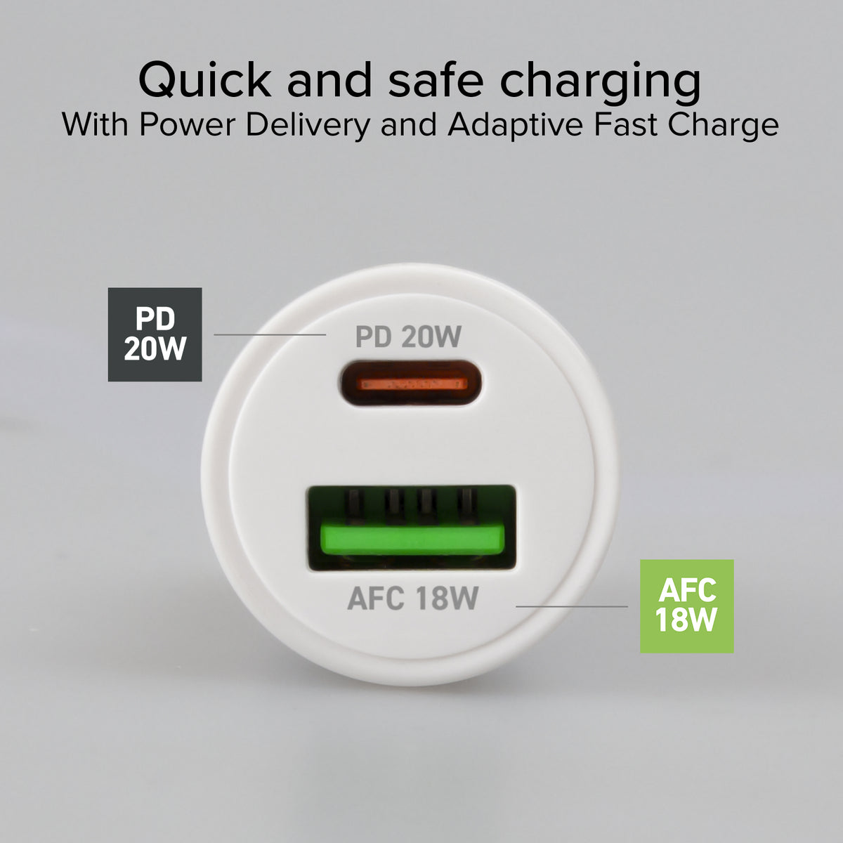 Cargador de baterías de 20 W para el coche, adecuado para MacBook Neo