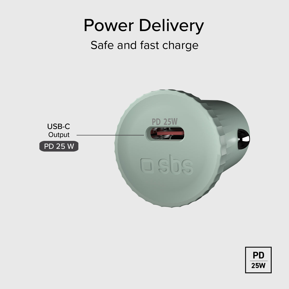 Car Charger with recycled material GRS