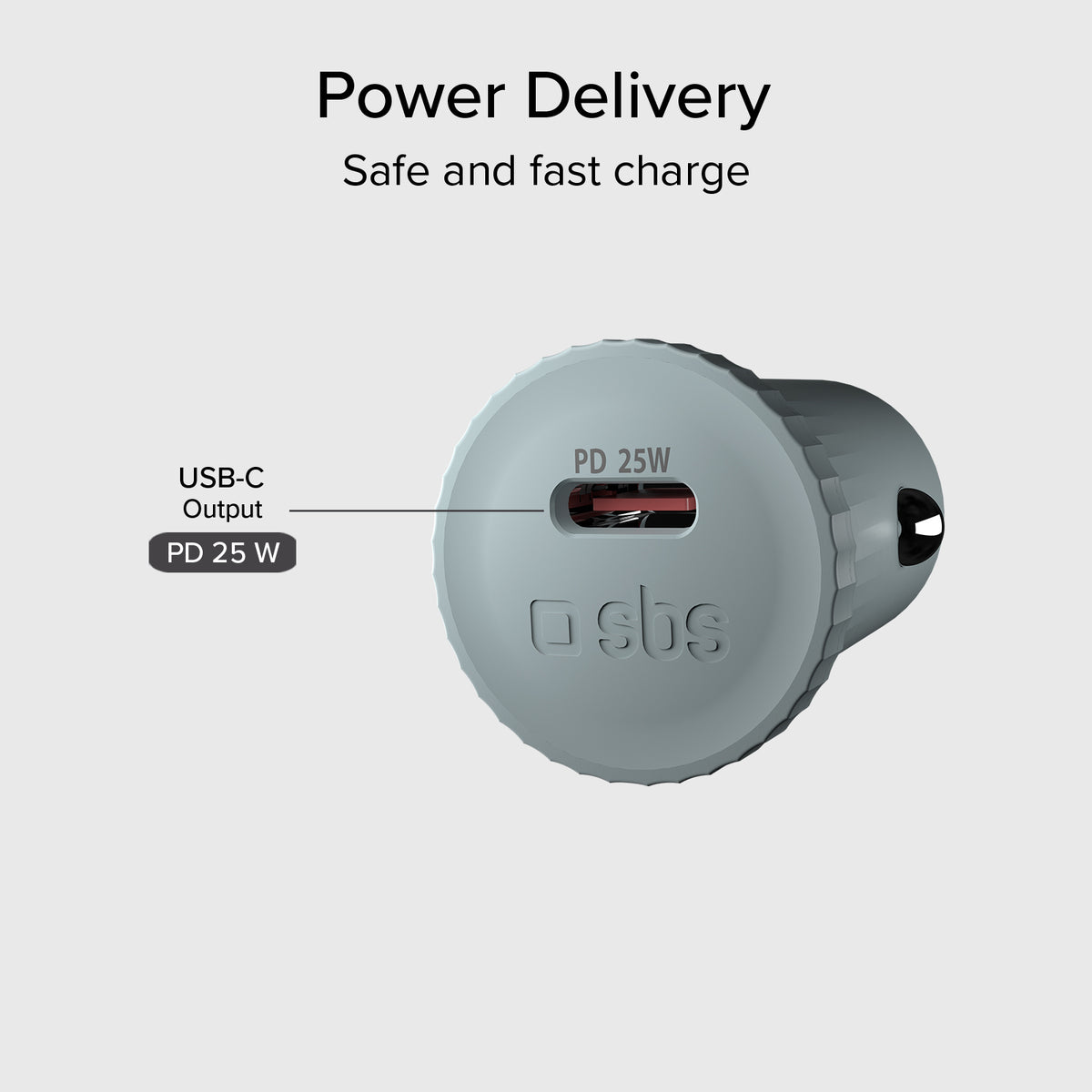 Car Charger with recycled material GRS
