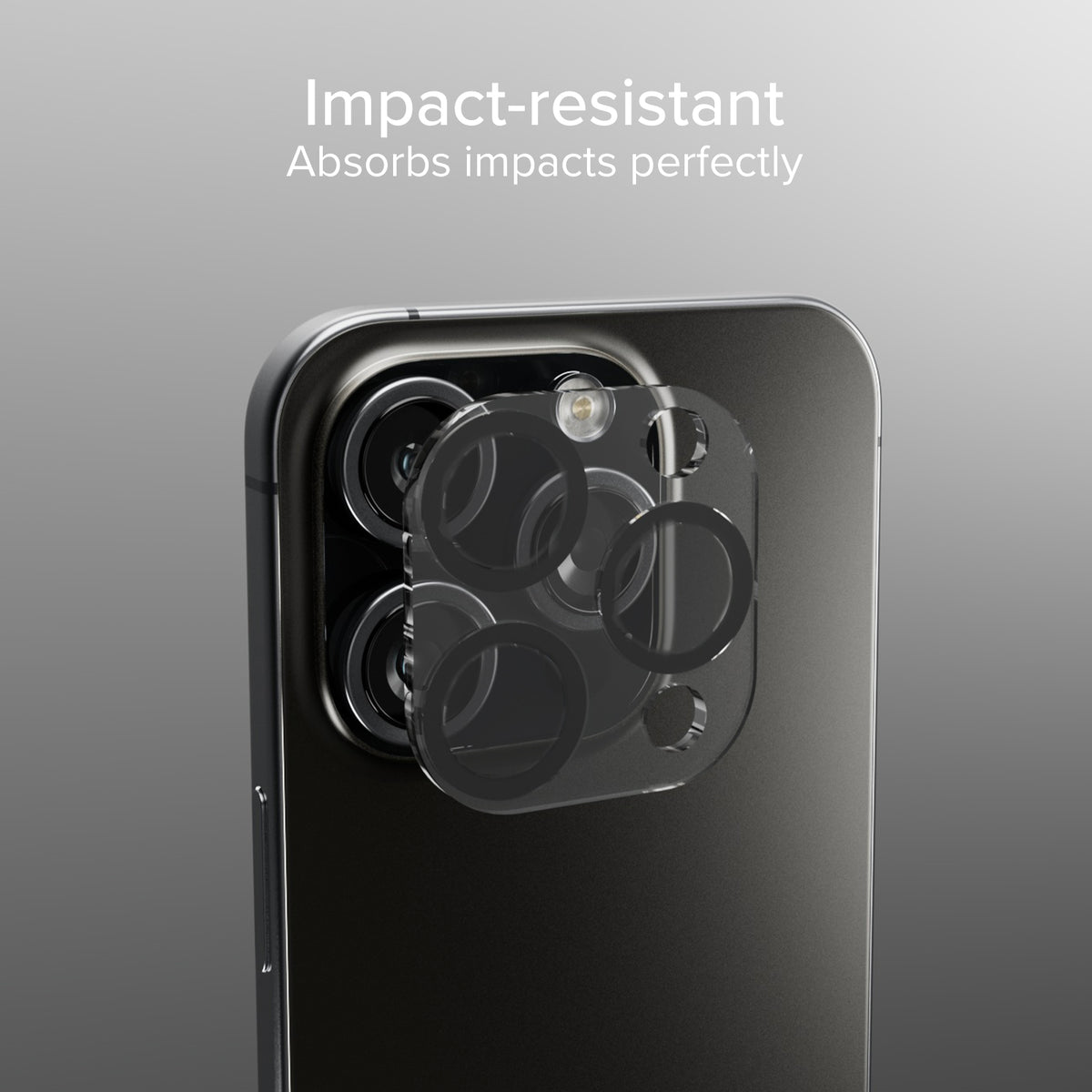 Kameraglas für iPhone 16 Pro/iPhone 16 Pro Max, mit D3O-Material