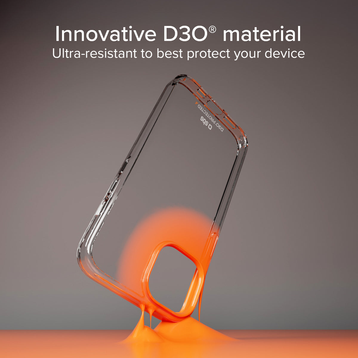 Ultra-strong case for iPhone 15 Pro with D3O technology