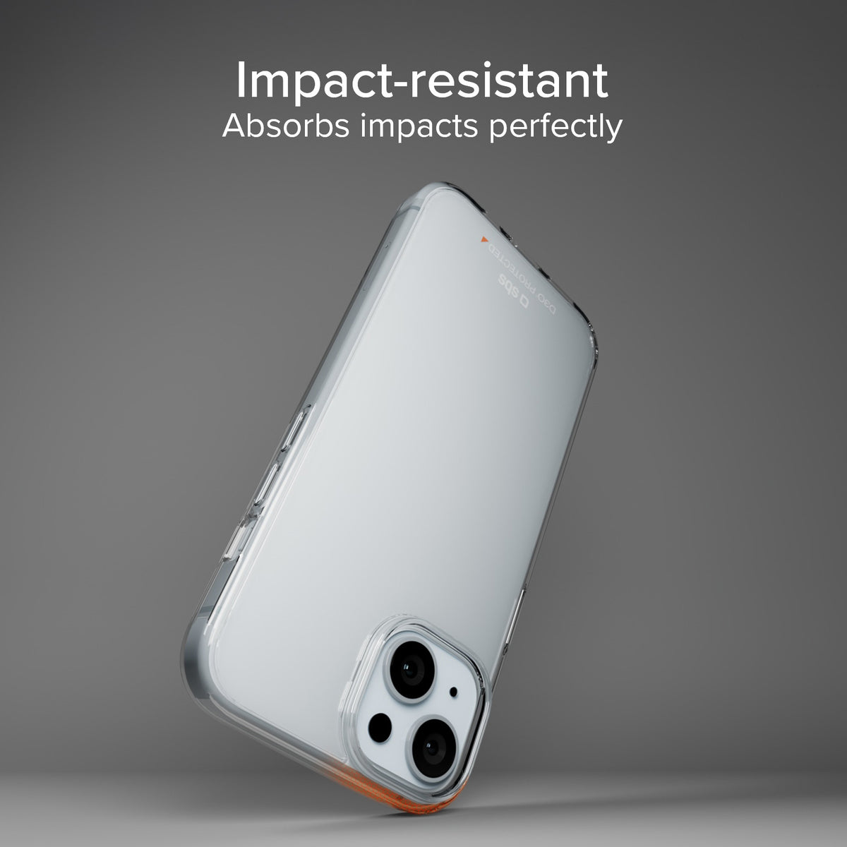 Extrem widerstandsfähiges Cover für iPhone 15 mit D3O-Technologie