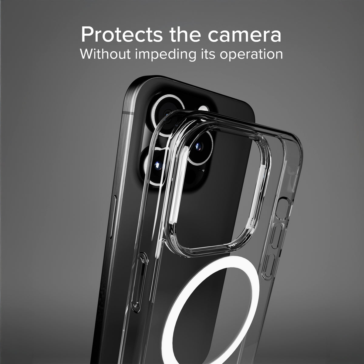 Extrem widerstandsfähiges Cover für iPhone 15 Pro Max mit D3O-Technologie