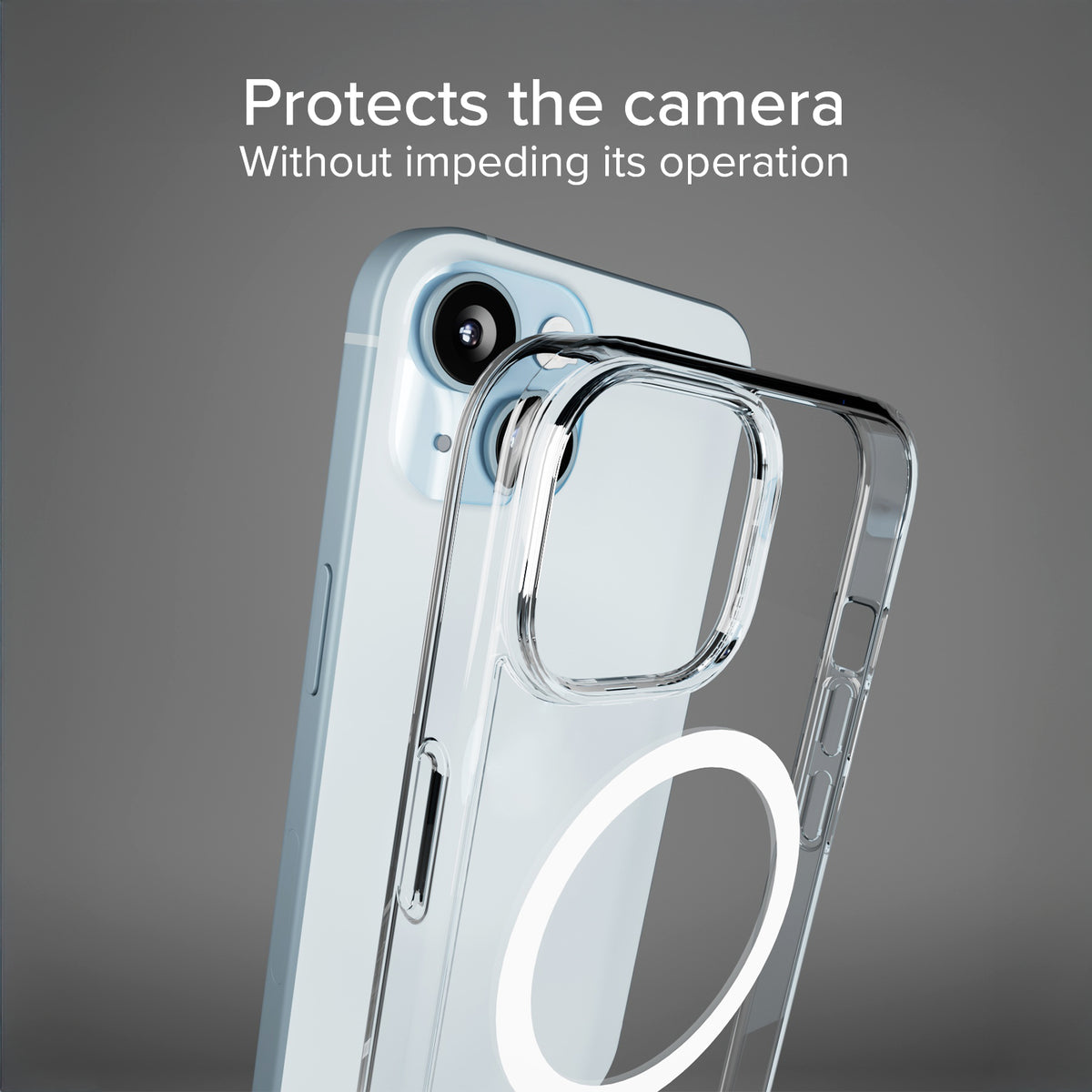 Extrem widerstandsfähiges Cover für iPhone 15 Plus mit D3O-Technologie