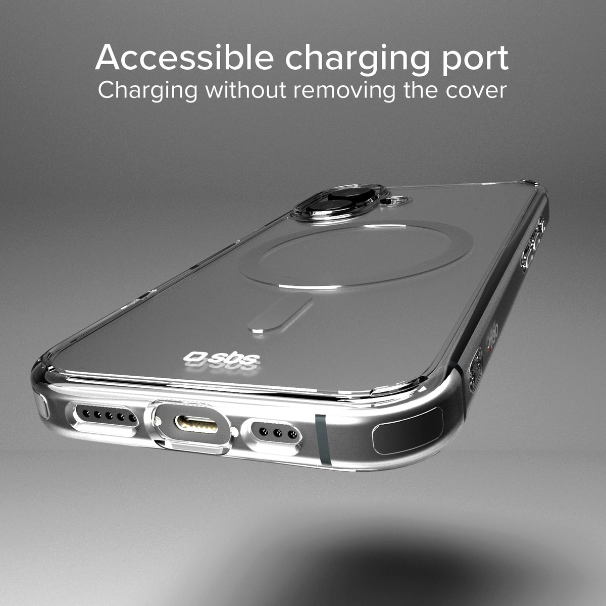 Extrem widerstandsfähiges Cover für iPhone 16 mit D3O-Technologie
