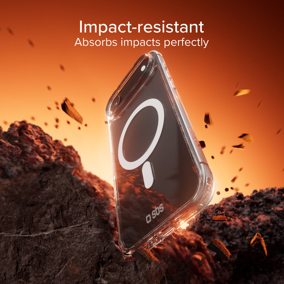 Coque ultra-résistante pour iPhone Air avec technologie D3O