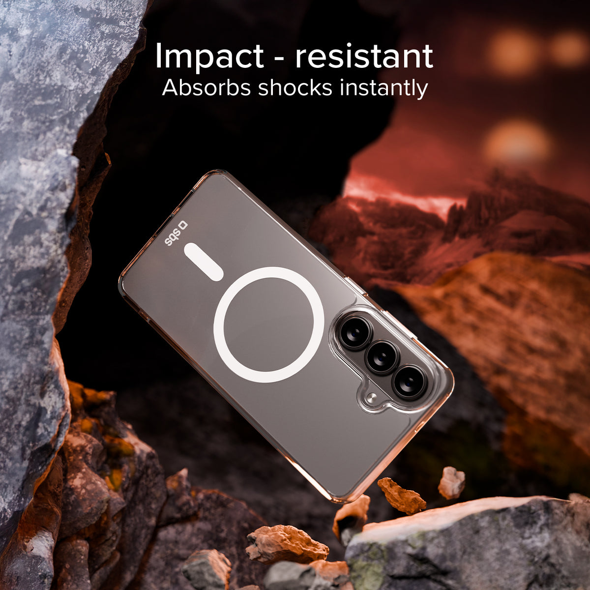 Coque ultra-résistante pour Samsung S26 avec technologie D3O