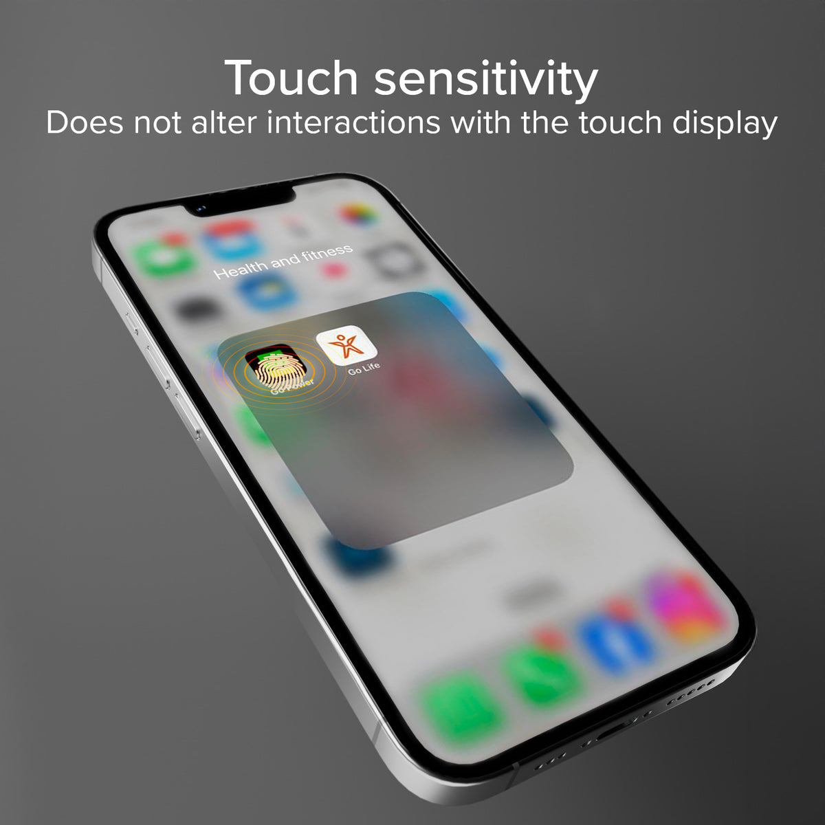 Ultra-strong screen protector for iPhone 16e/14/13/13 Pro with D3O technology